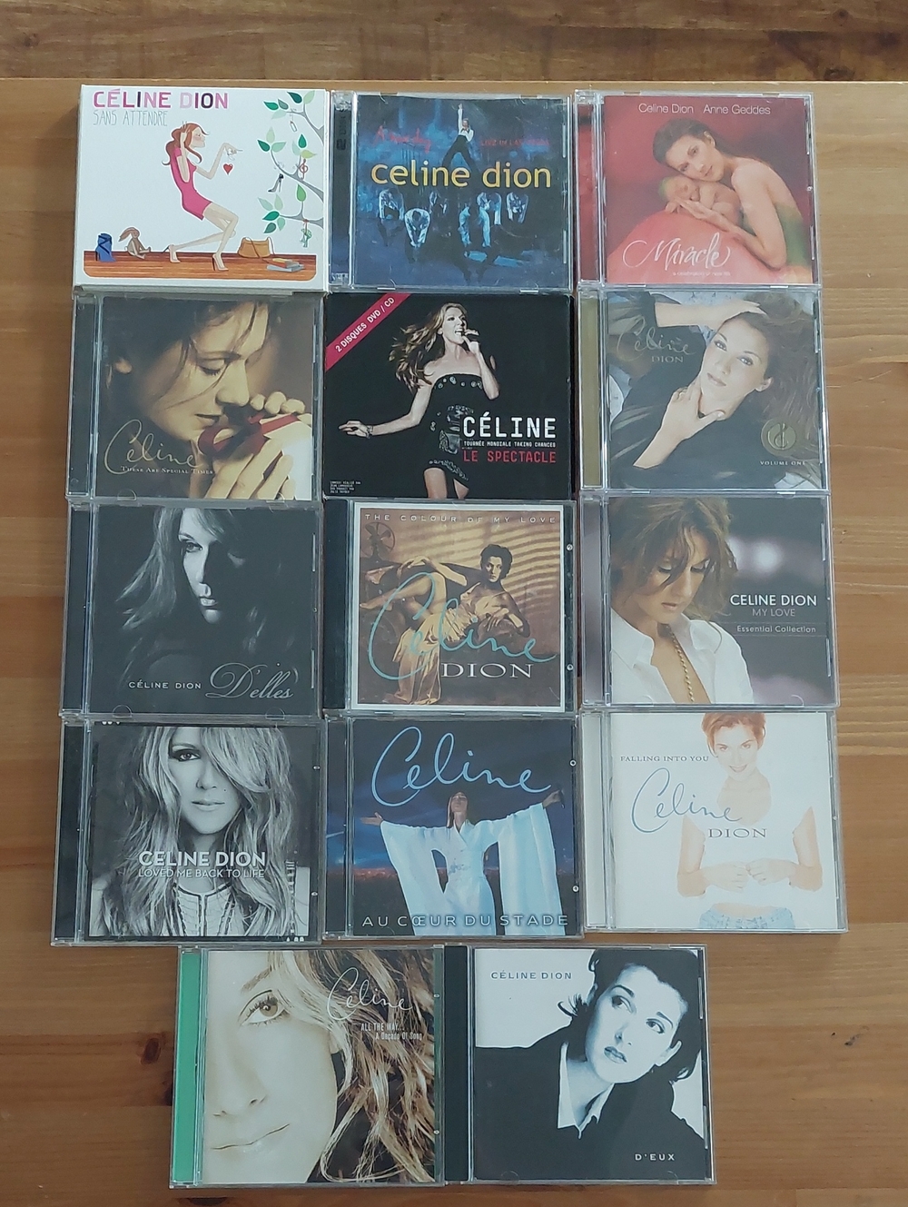 Celine Dion CD Collection - Multiple Albums Lot